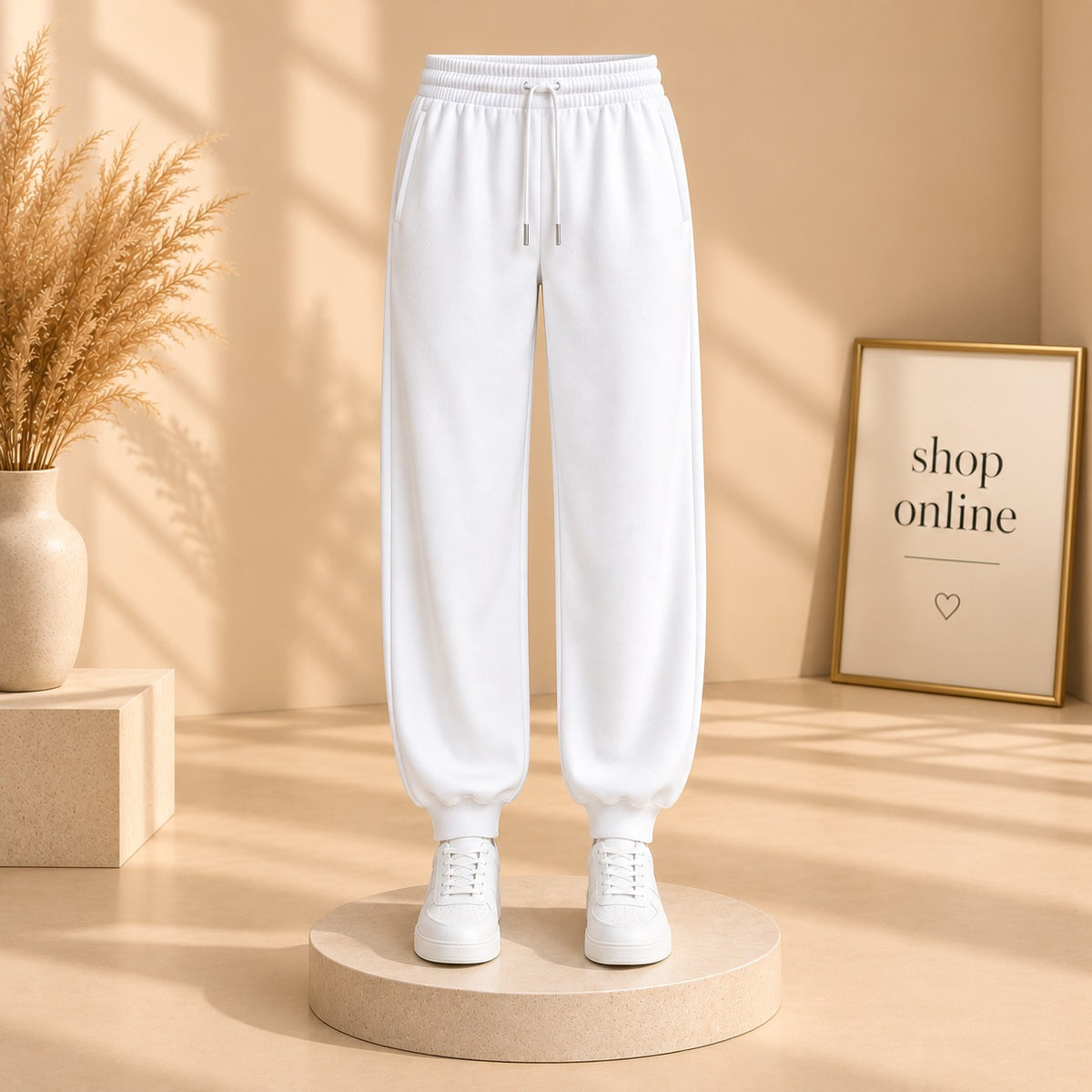Basic White Trouser