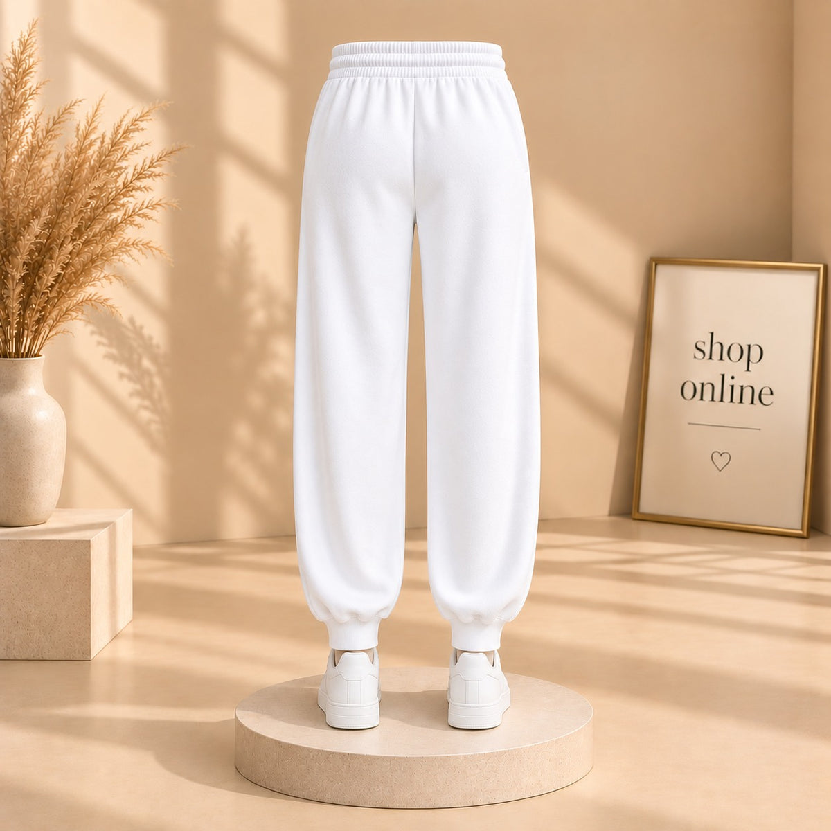Basic White Trouser