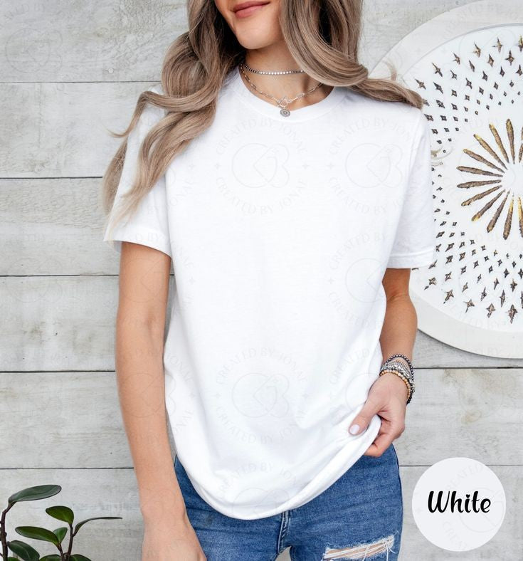 PLAIN WHITE TEE FOR WOMEN