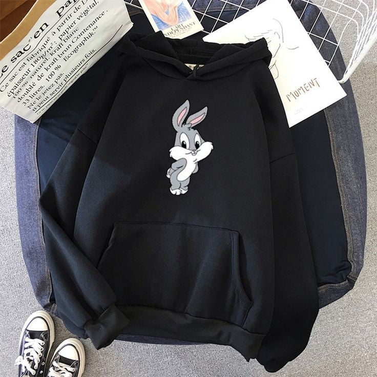 BLACK HOOD BUGS BUNNY CHARACTER