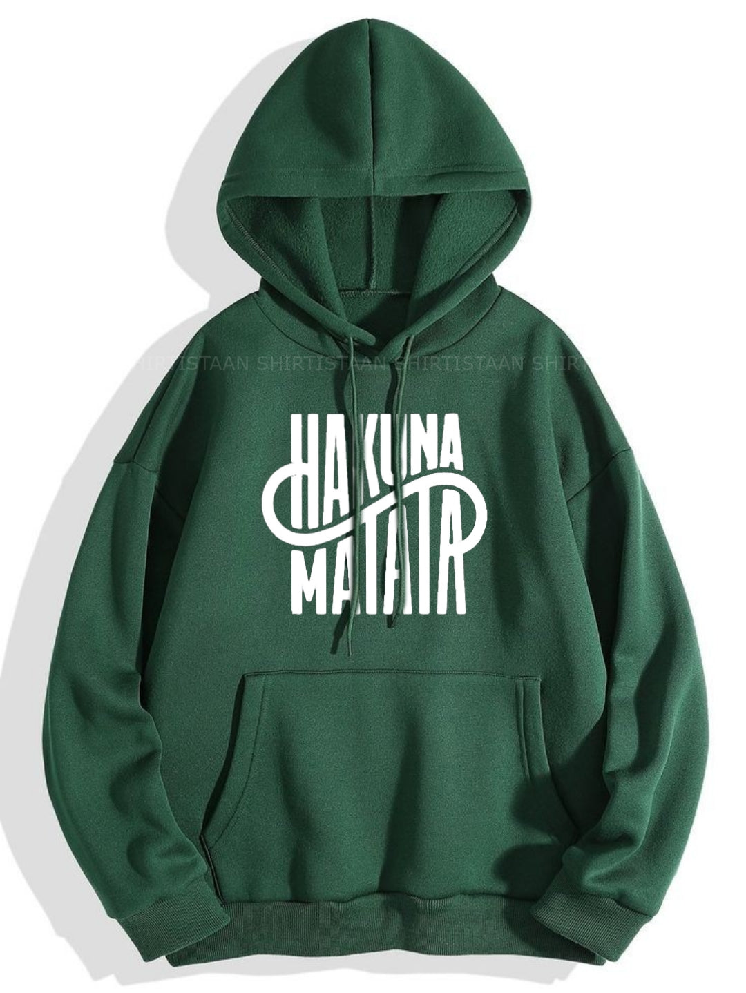 BOTTLE GREEN HOOD HAKUNA MATATA