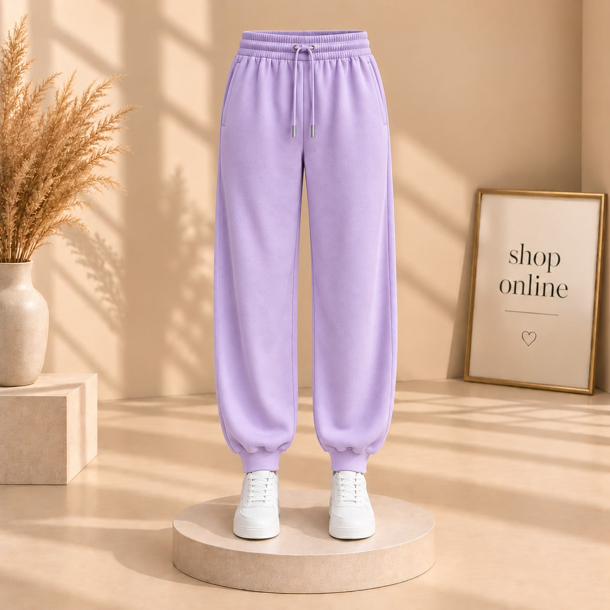 Basic Lilac Trouser