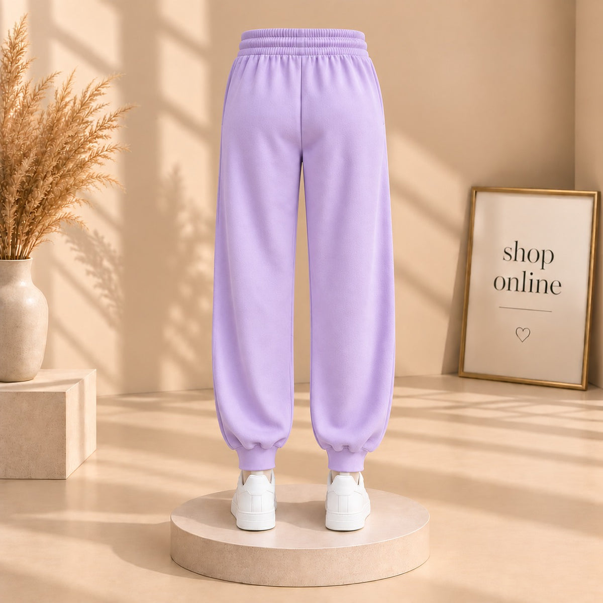 Basic Lilac Trouser