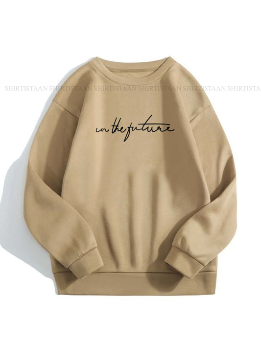 CREAM SWEATSHIRT IN THE FUTURE