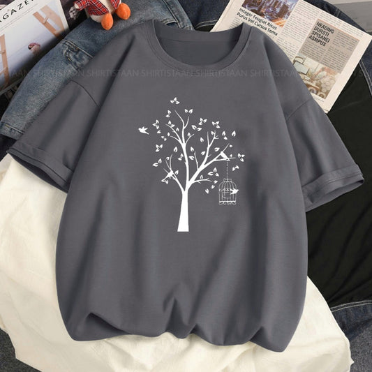 STEEL GREY TEE NEW TREE