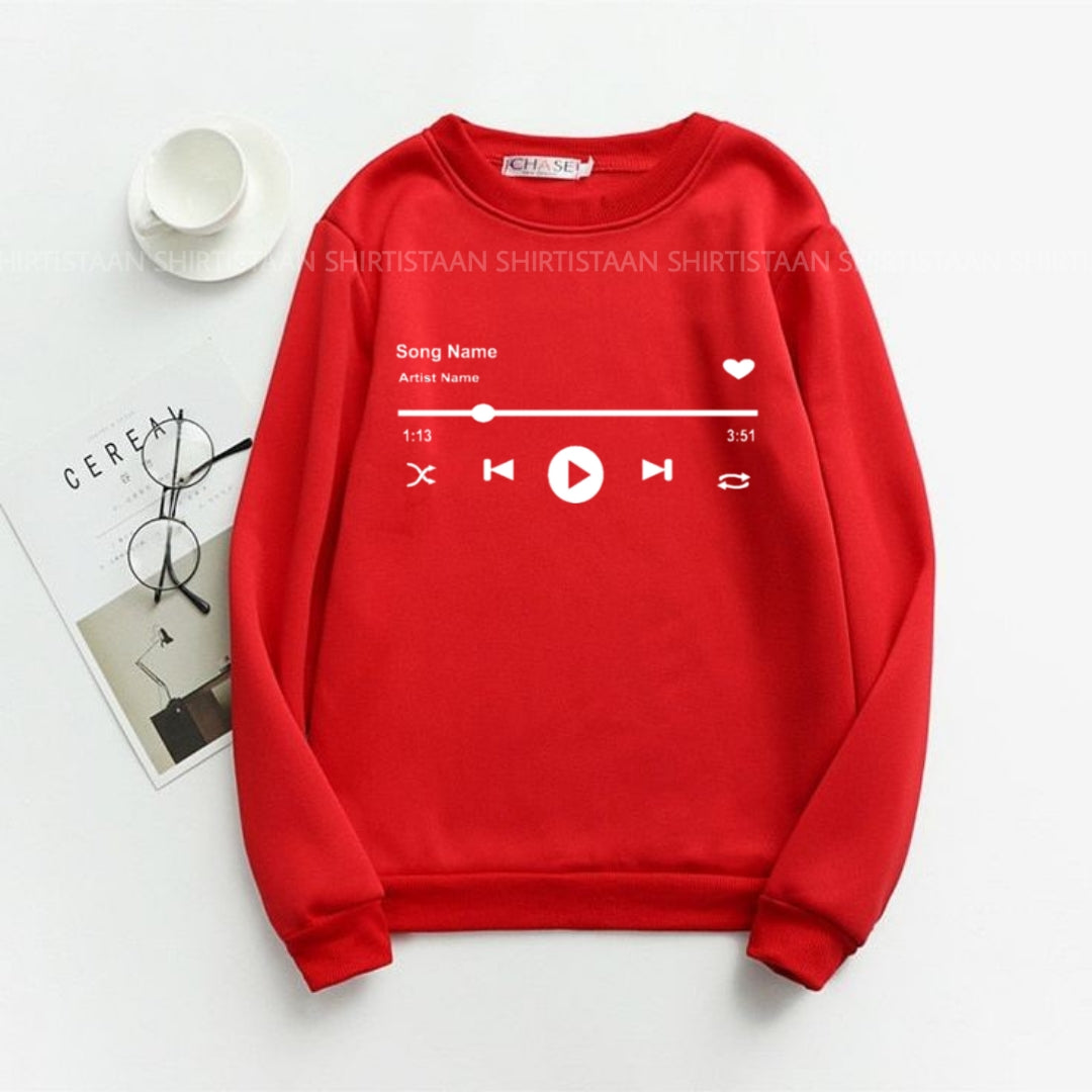 RED SWEATSHIRT SONG NAME