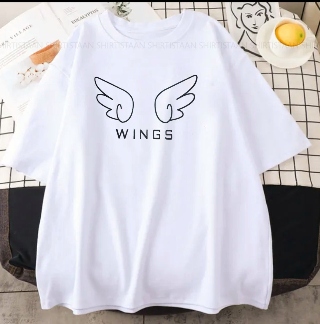 WHITE TEE WINGS