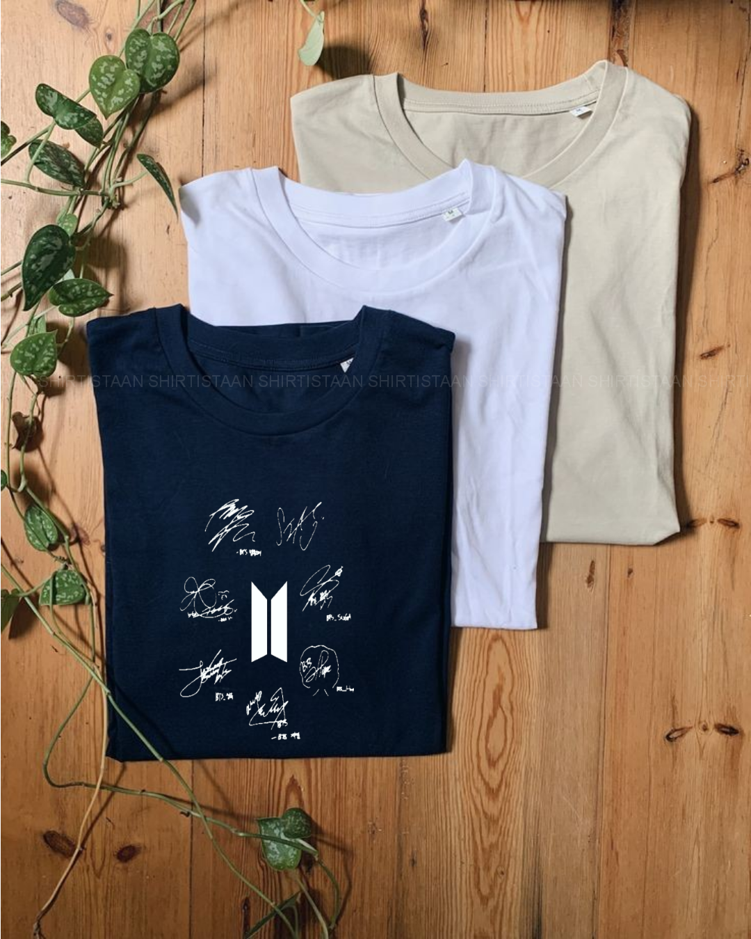 BTS SIGNATURE TSHIRT