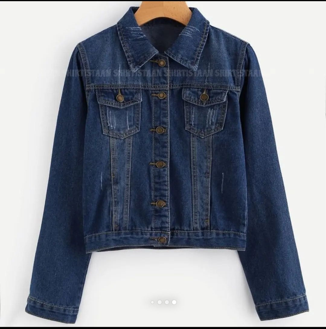 DARK BLUE DENIM JACKET