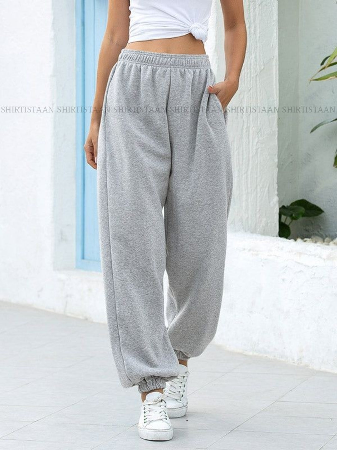 BASIC GREY TROUSER