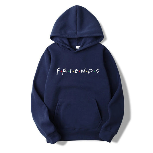 NAVY BLUE HOOD FRIENDS