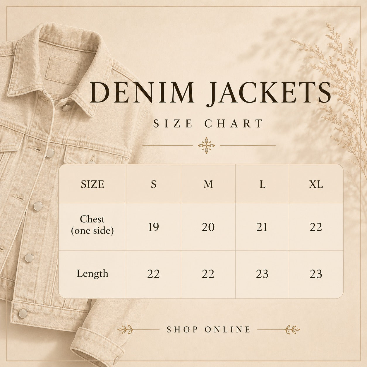 BLACK DENIM JACKET