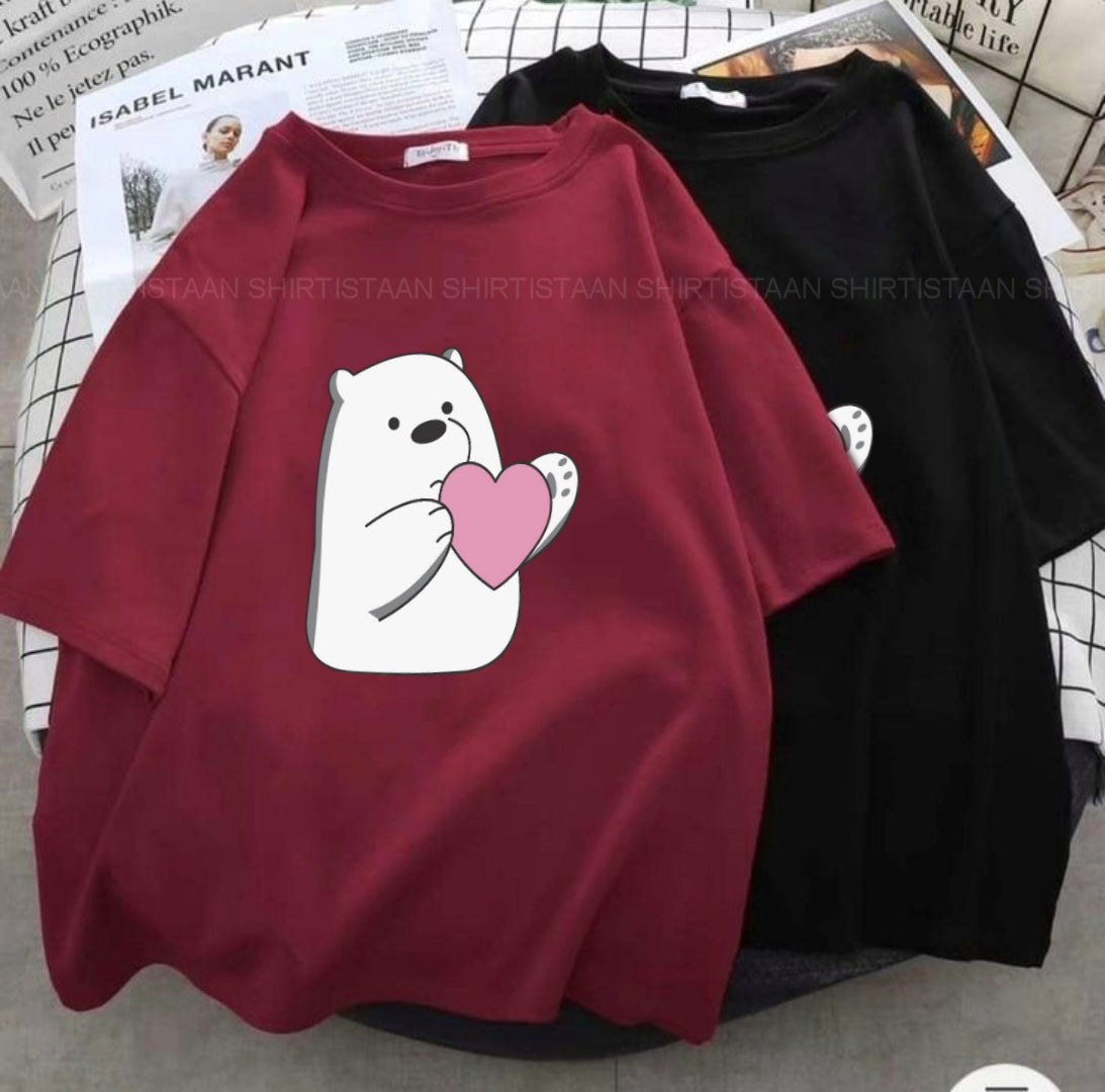 BEAR HEART TSHIRT