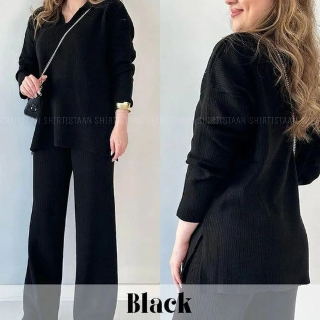 V-MATCHING DUO SET (BLACK COLOUR)