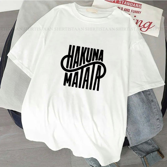 WHITE TEE HAKUNA MATATA