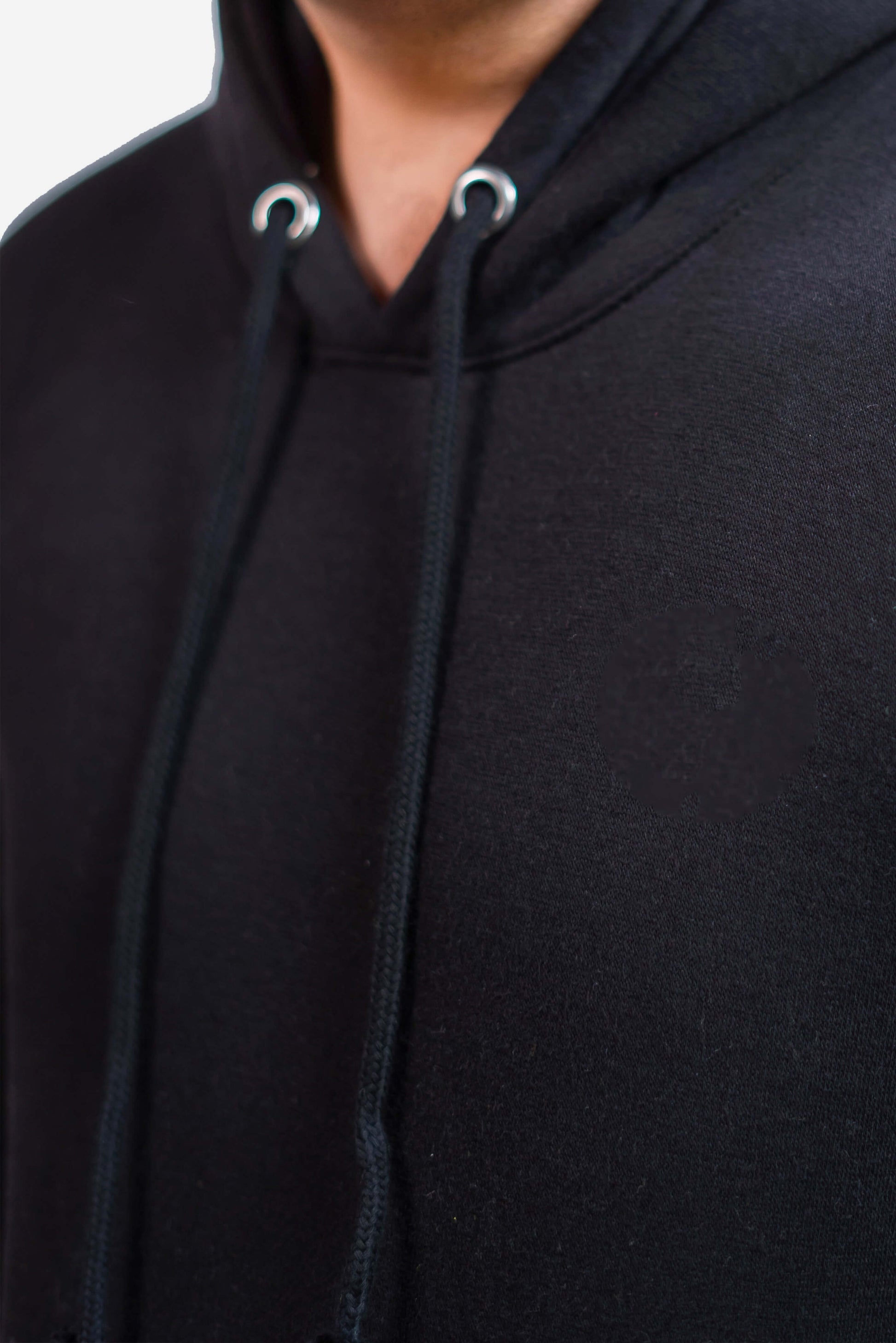 Basic Black Hoodie // Men - teehoodie.co